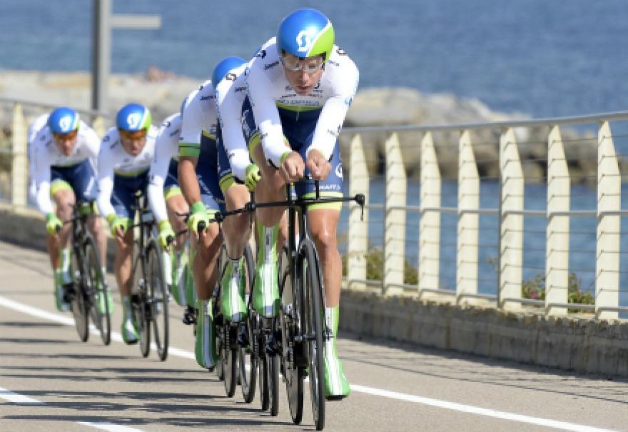 Cronosquadre di Lido: la BMC vince e Caruso indossa la prima maglia azzurra